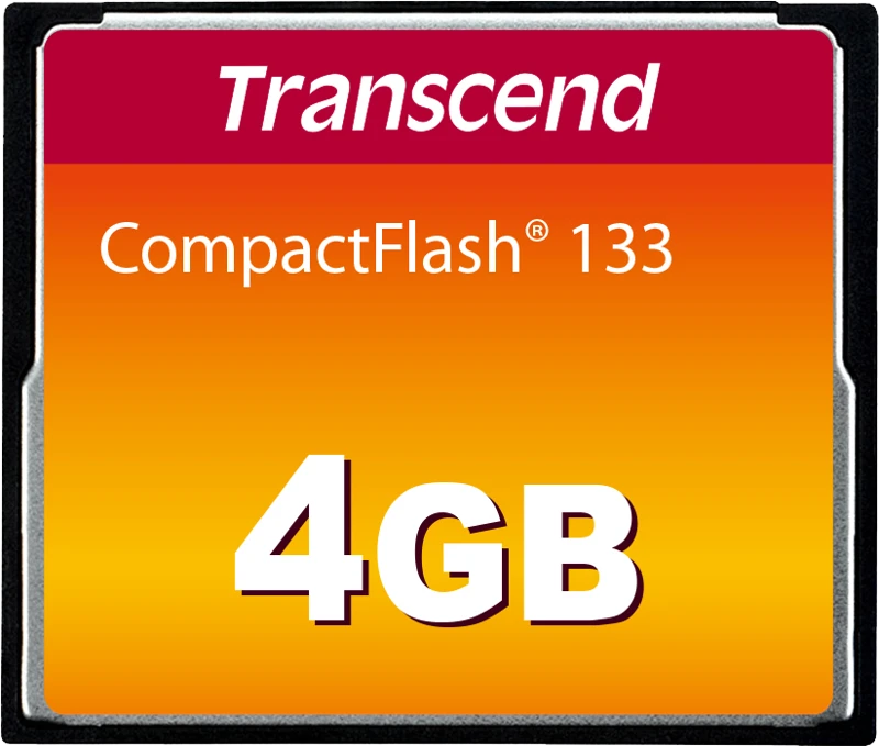 Atminties kortelė TRANSCEND 4GB CFCard 133x ultra