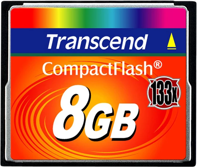 Atminties kortelė TRANSCEND CompactFlash 8GB MLC kortelė