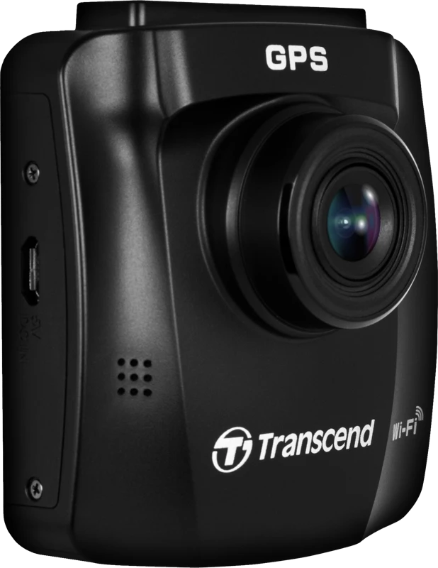 „TRANSCEND DrivePro 250“ vaizdo registratorius su siurbtuku ir „Sony“ jutikliu bei GPS imtuvu