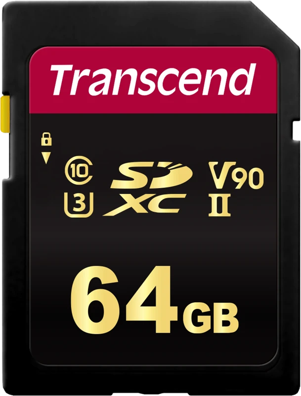 Transcend atminties kortelė 64GB SDXC 700S CL10 UHS-II U3, rašymo/rašymo 285/180MB/s