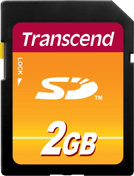 Atminties kortelė TRANSCEND SD kortelė 2GB SecureDigital