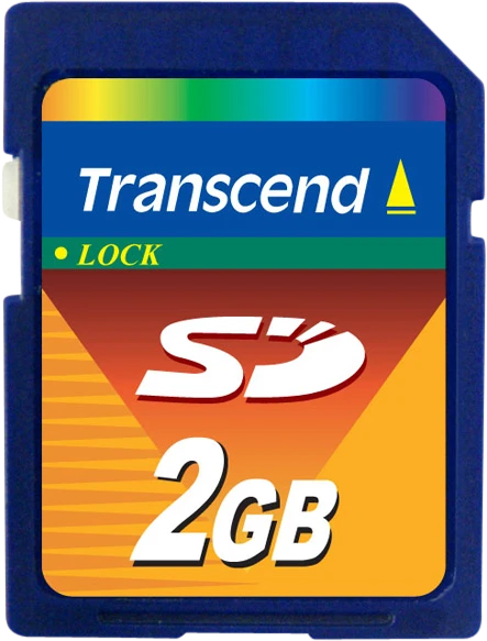 Atminties kortelė TRANSCEND SD kortelė 2GB SecureDigital