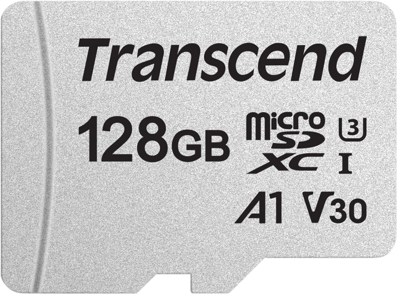 Atminties kortelė Transcend microSDXC USD300S 128GB CL10 UHS-I U3 iki 95MB/S