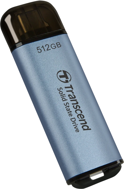 Kietasis diskas Nešiojamas „Transcend ESD300“ SSD diskas (USB 10 Gbps, C tipas), 512 GB