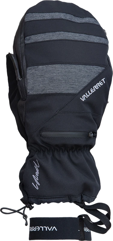 Vallerret Skadi Zipper Mitt LRS: Juodas S