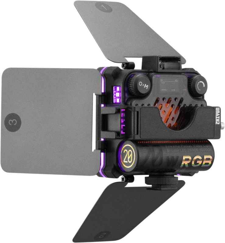 ZHIYUN LED FIVERAY M20C (RGB) KOMBINUOTAS KIŠENĖS ŠVIETIMAS