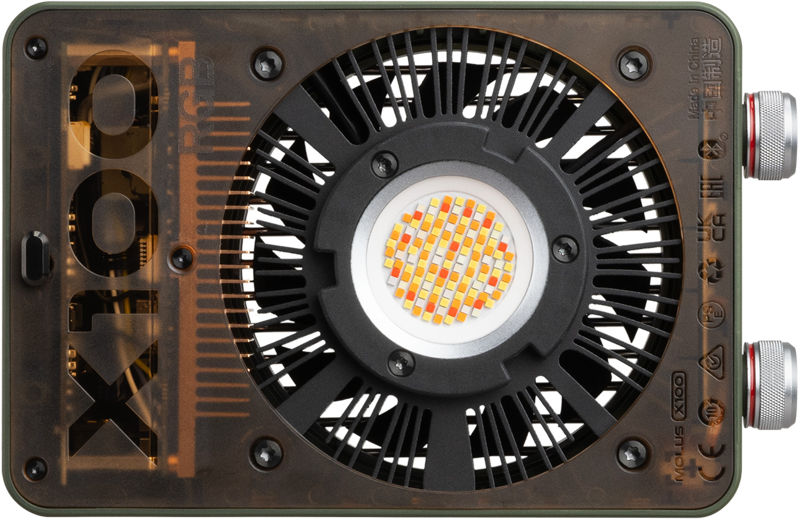 „Zhiyun Molus LED X100RGB Pro Cob Light“ studijos lempa