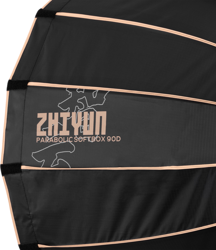 „Zhiyun“ parabolinis šviestuvas 90 cm (su Bowenso laikikliu)