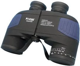 Jūriniai žiūronai Focus Aquafloat su skale