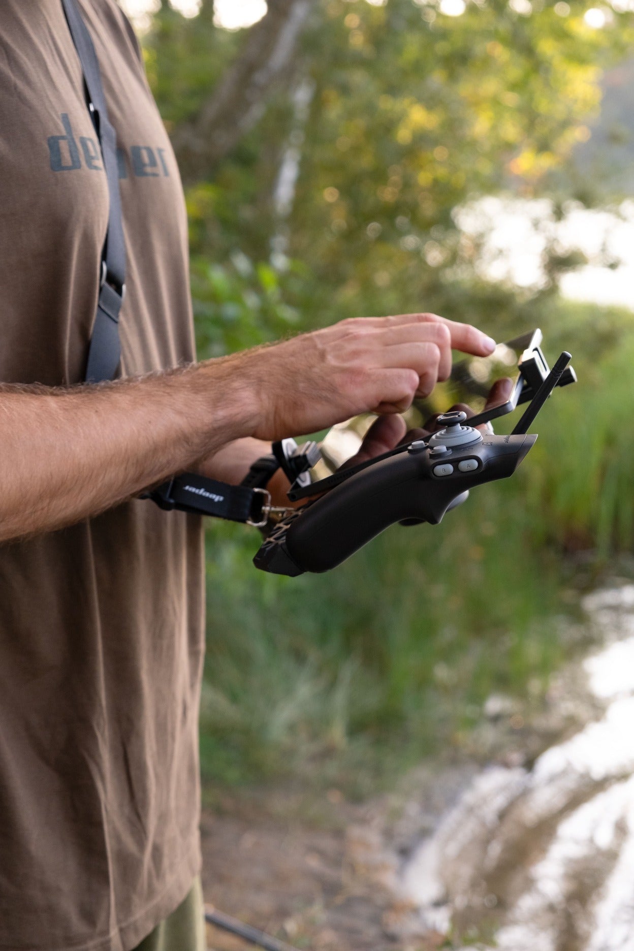 Deeper Quest planšetės ir nuotolinio valdiklio laikiklis aprašymas - Prekės nuotrauka