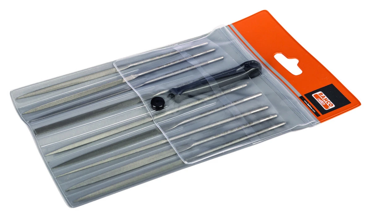 Adatinių dildžių rinkinys 9vnt Bahco 160mm