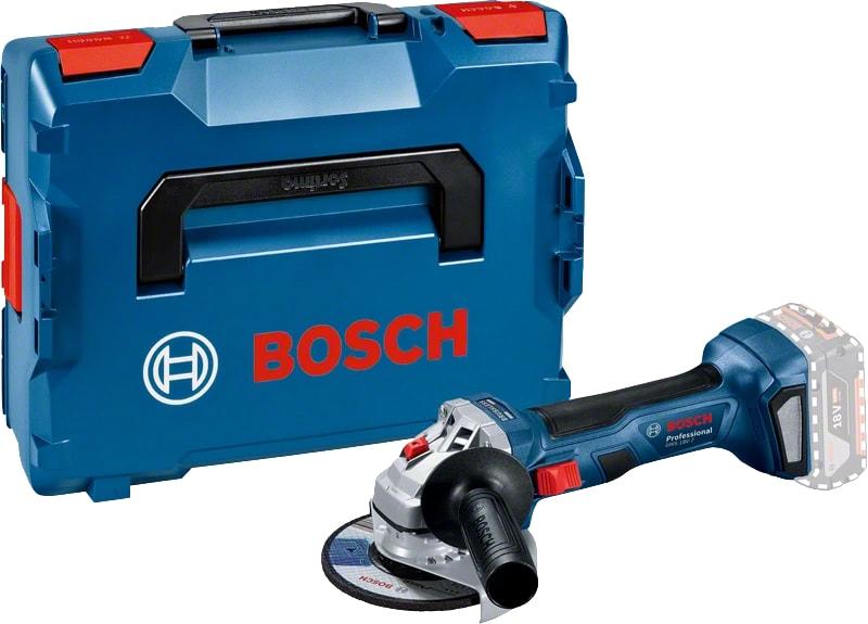 Bosch akumuliatorinis kampinis šlifuoklis GWS 18V-7, LB be akumuliatoriaus ir kroviklio