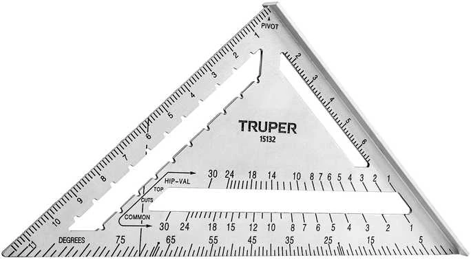 Aliuminio dailidės kampainis 12 "(305 mm) Truper®