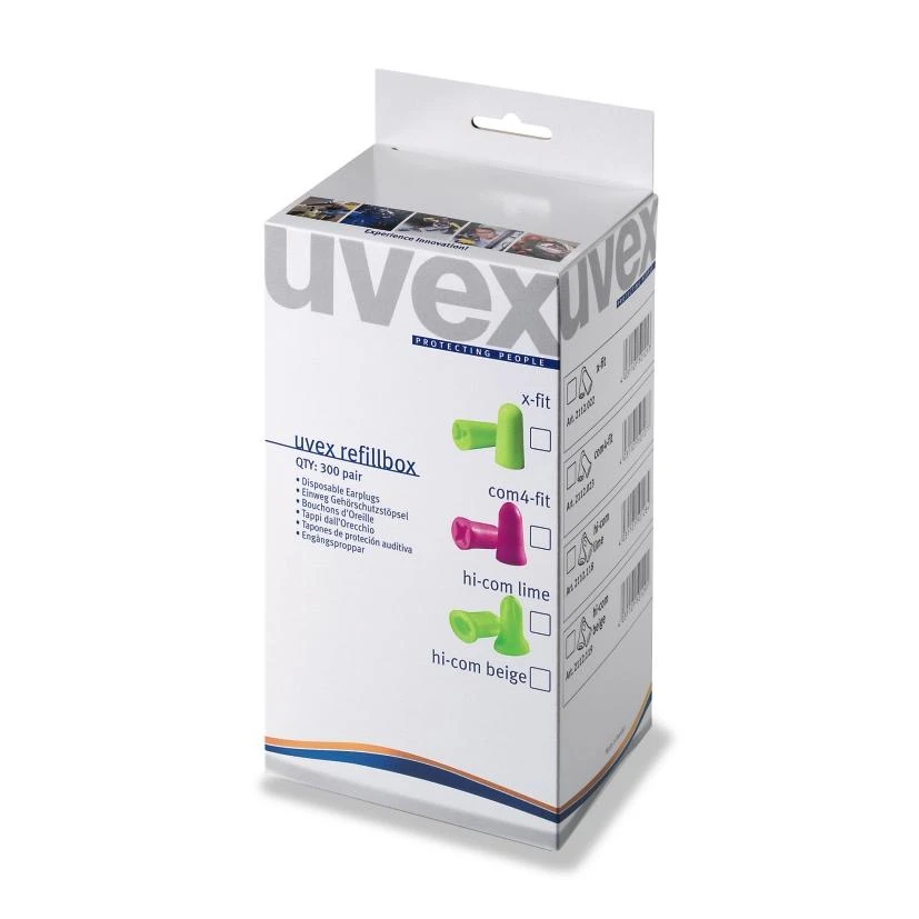 Uvex x-fit refill pakuotė 300 porų