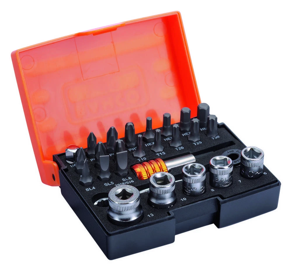 BAHCO 26 vnt. rinkinys, 1/4", 2058/S26