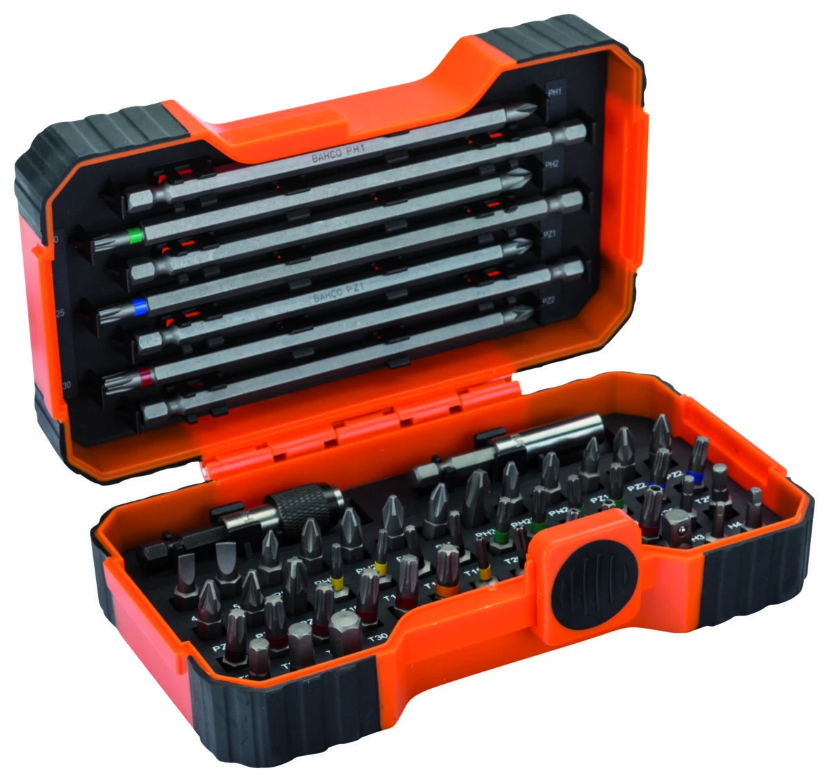 Bahco Antgalių rinkinys 1/4" 54vnt