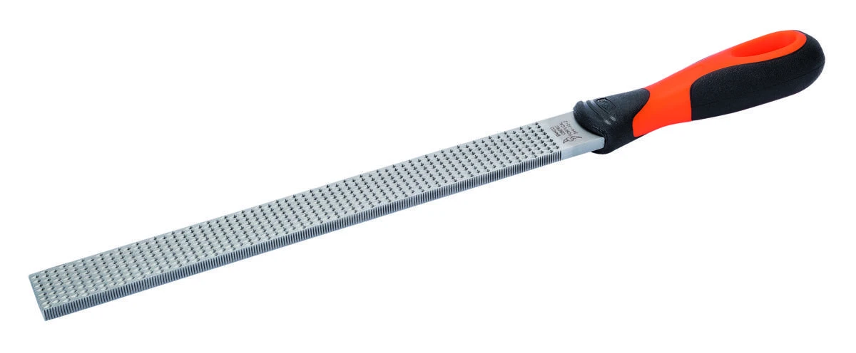 Bahco Dildė medžiui , plokščia 200mm 2 grubumo su Ergo rankena