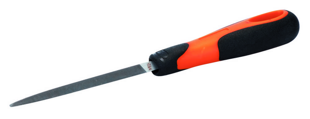 Bahco Ergo dildė metalui, trikampė 8" 200mm, stambi