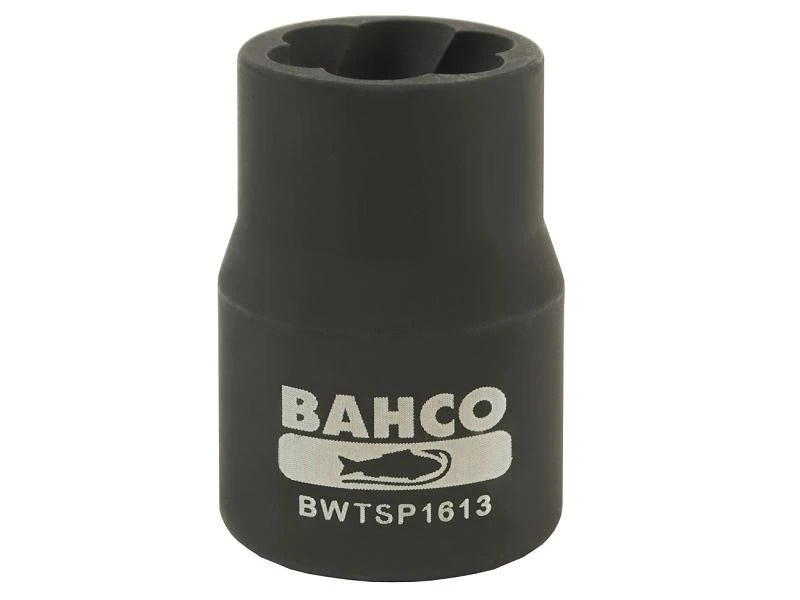 Bahco Galvučių "twist" 16 vnt komplektas 3/8" ir 1/2" 8-27mm (sugadintų veržių atsukimui)
