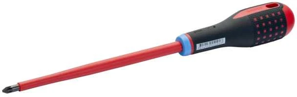 Bahco Izoliuotas atsuktuvas ERGO™ Pozidriv PZ1x80mm 1000V VDE