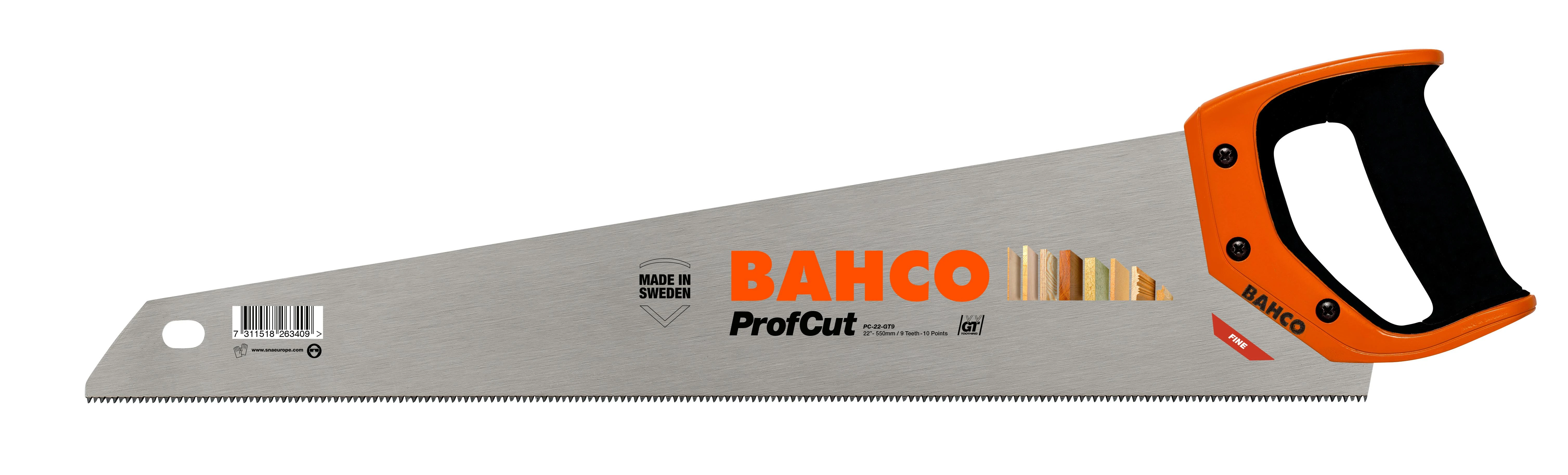 Bahco Pjūklas medžiui ProfCut 22" 550mm GT9