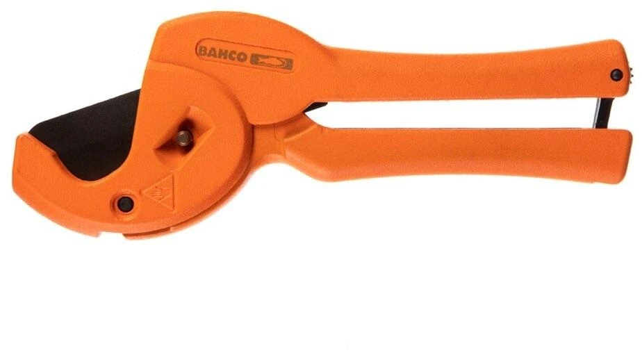Bahco Plastikinių vamzdžių žirklės, max 35 mm. Tinka PE,PP,PB,PEX,MLP/MSR,VPE,CPVC,PVC & PVDF