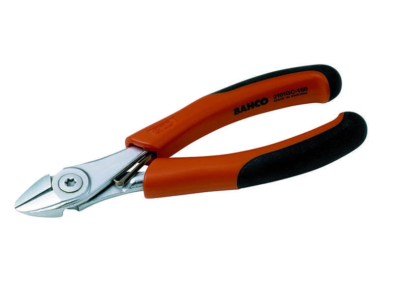Bahco Šoninio kirpimo chromuotos replės, 160mm, Ergo