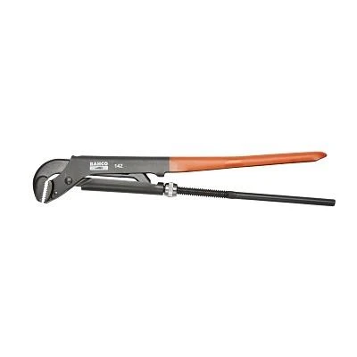 Bahco Universalus raktas vamzdžiams. Bendras ilgis 320mm. Maksimalus 44 mm. 1" vamzdžiui. Oksiduotas, anktikorozinis padengimas, grūdintos siaurintos žiotys, neslystantys dantys. Aukščiausia klasė