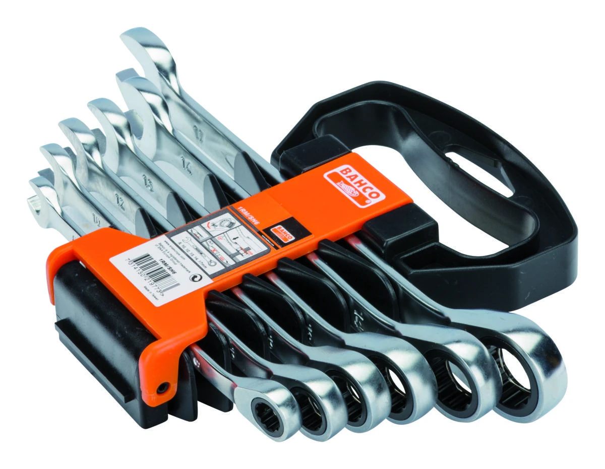 Bahco Veržliarakčių 1RM komplektas 8-17mm 6 pcs