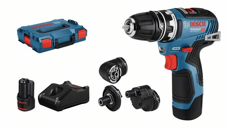 Bosch GSR 12V-35 FC, LB 2x3.0, 4xGFA, 12V-40