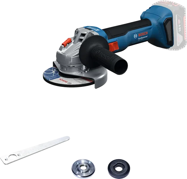 Bosch kampinis šlifuoklis GWS 18V-8, 125mm, be akumuliatoriaus ir kroviklio, CT