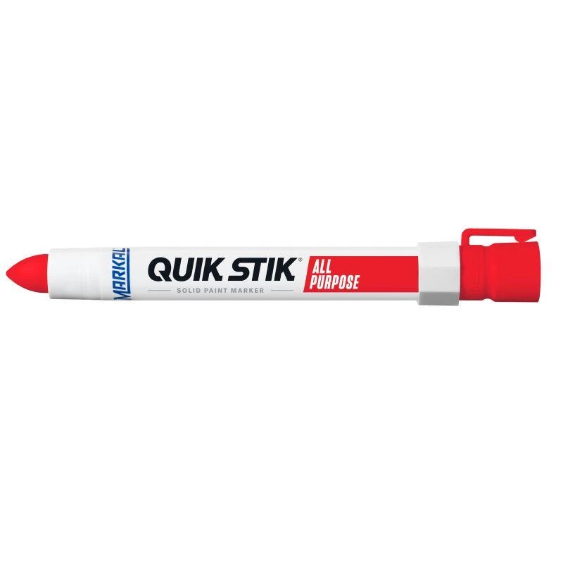 Stanley Dažų lazdelė Markal Quik Stik Paintstik RAUDONA 17 mm