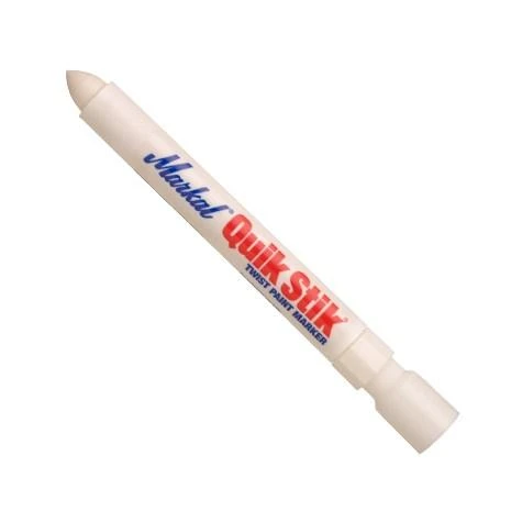 Dažų lazdelė Markal Quik Stik Paintstik BALTA 17 mm
