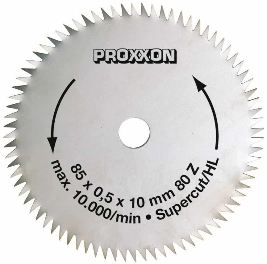 Pjovimo diskas Proxxon; 85x0,5x10,0 mm; Z80