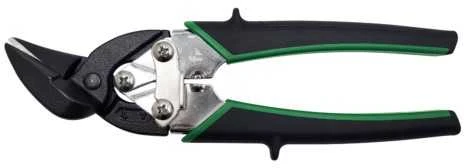 Freund Išlenktos skardos kirpimo žirklutės "MINI" 180mm HRC 61 (kairinės)