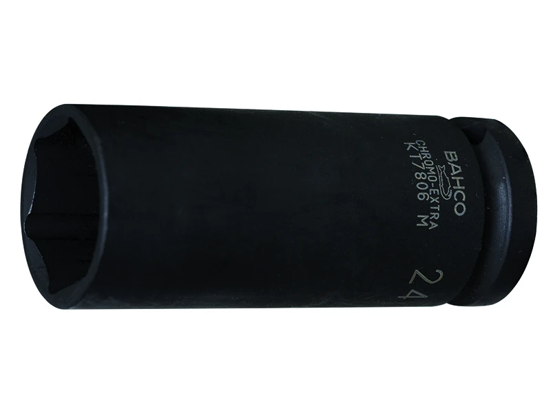 Galvutė smūginė šešiakampė 1/2" ,prailginta, 16mm K7806M Bahco