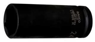 Galvutė smūginė šešiakampė 1/2" ,prailginta, 36mm K7806M Bahco