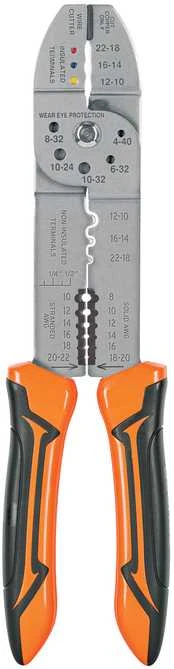 Kabelio nužievinimo, kirpimo bei užspaudimo replės 25.4cm Truper®