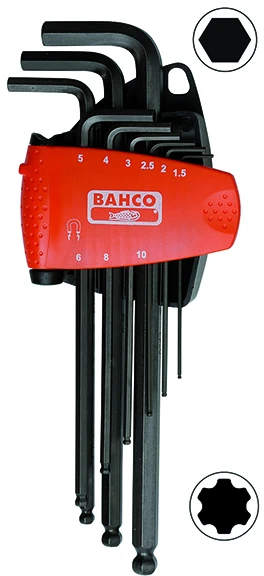 BAHCO IMBUSY BALL+MAG 9szt.BAHCO IMBUSY BALL+MAG 9szt.