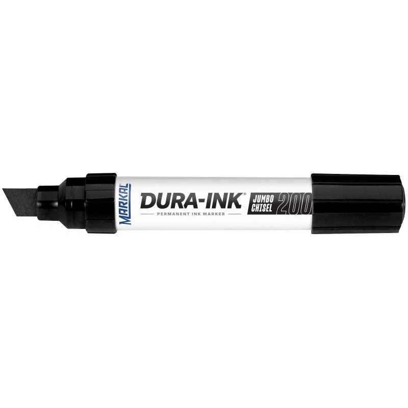 Markal Industrinis rašalo markeris Dura-Ink 200 9,5-16mm. Juodas. Kirstos galas. Beveik visiems paviršiams
