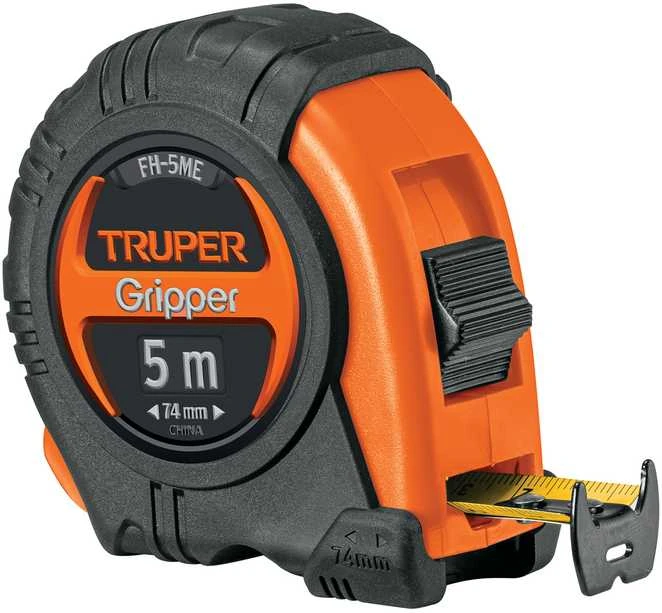 Matavimo juosta "Gripper" 5m x 19mm Truper®