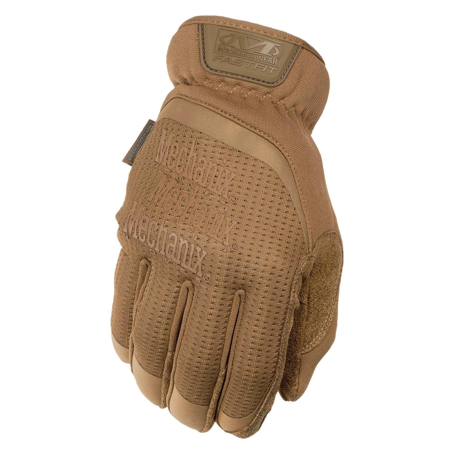 Mechanix FastFit pirštinės ruda spalva