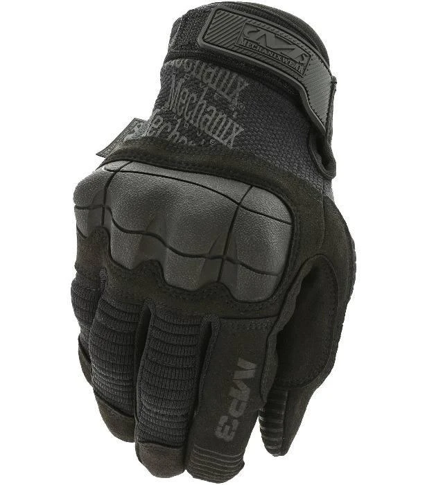 Mechanix Wear Pirštinės Mechanix M-Pact® 3 Covert juodos XXL dydis. Velcro, TrekDry®, dirbtinė oda, delno, krumplių, Armortex®, pirštų apsauga, D30® apsauga nuo vibracijos