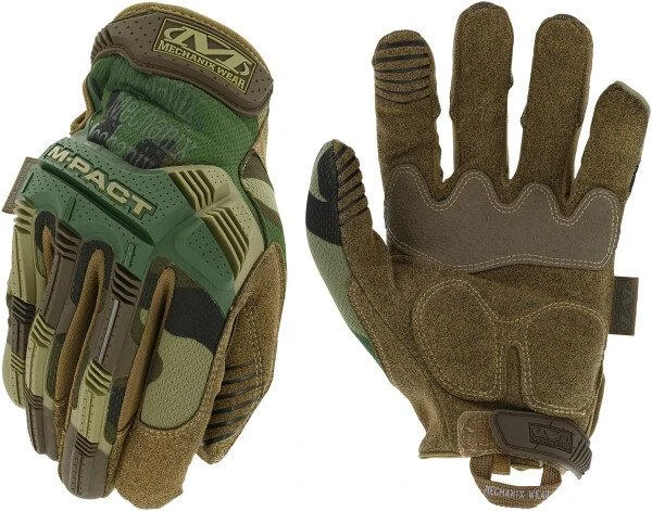 Mechanix Wear Pirštinės Mechanix M-Pact® Woodland Camo XXL dydis.