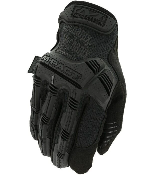 Mechanix Wear Pirštinės Mechanix M-Pact® Covert juodos XL dydis. Velcro, TrekDry®, dirbtinė oda, delno, krumplių, Armortex®, pirštų apsauga, D30® apsauga nuo vibracijos