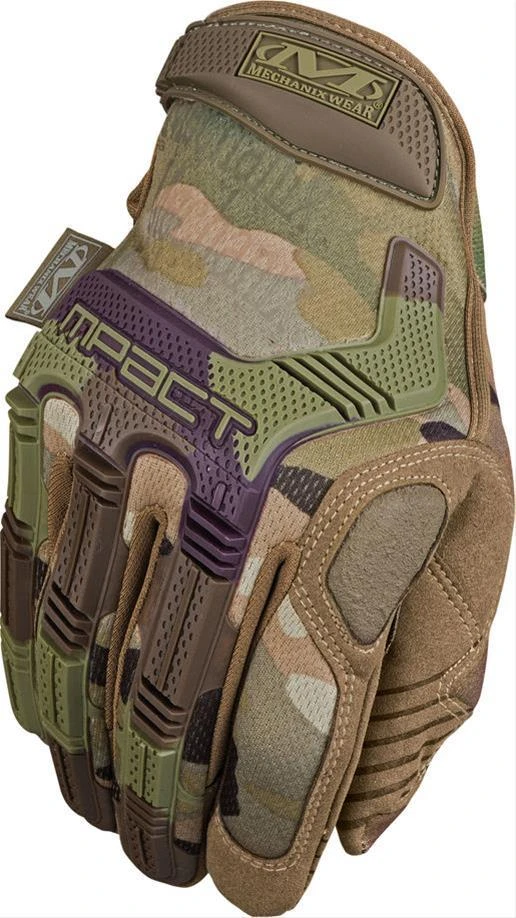 Mechanix M-Pact pirštinės su kamufliažo raštu