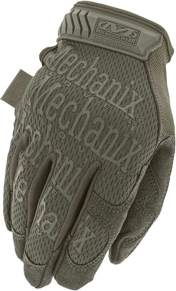Mechanix Wear Pirštinės Mechanix The Original® Olive Drab S dydis. Velcro, dirbtinė oda, TrekDry®