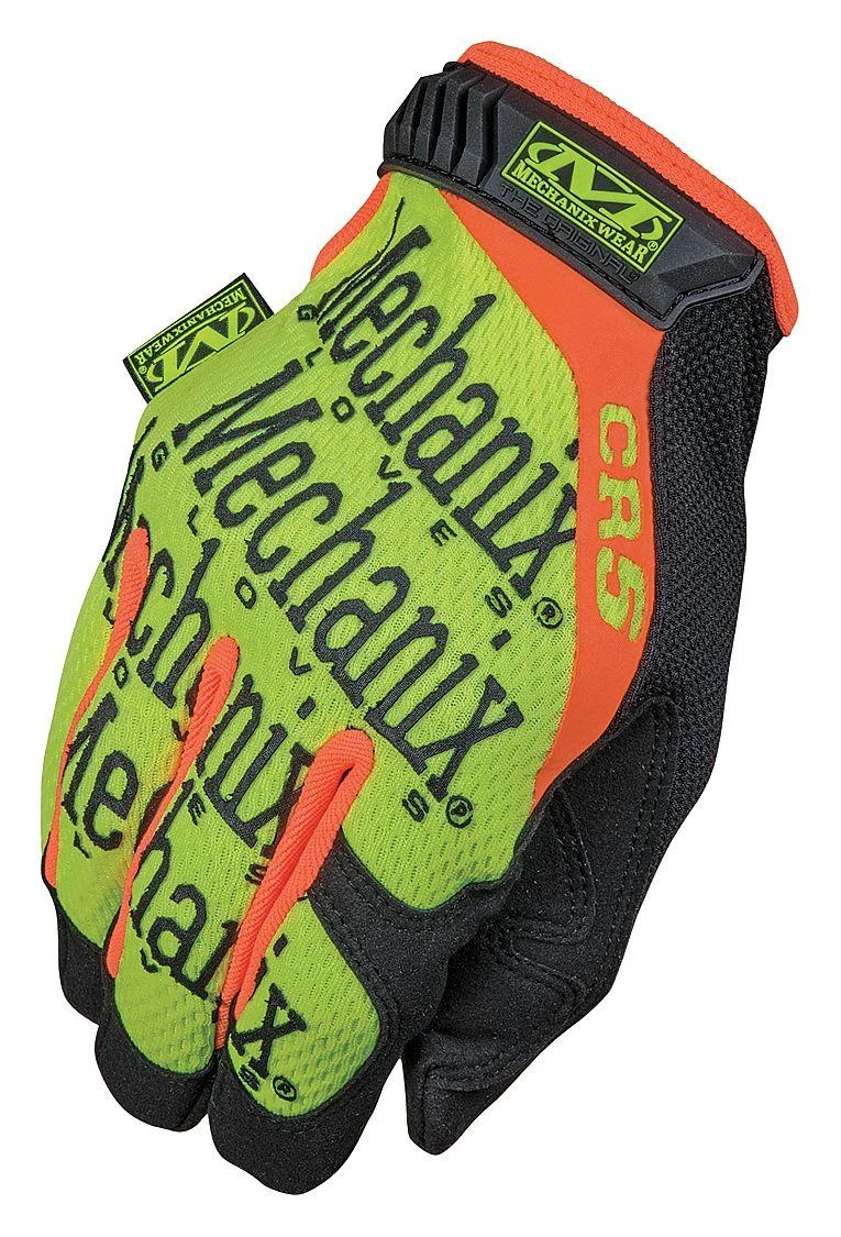 Mechanix The Original CR5 geltona pirštinė