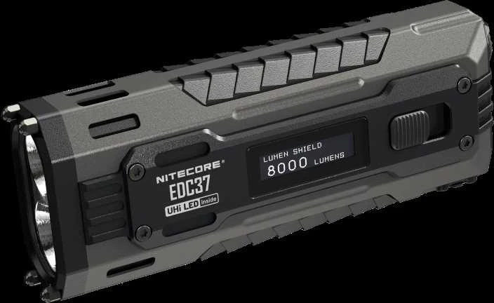 Nitecore EDC37 8000 lm USB-C įkraunamas plokščias EDC žibintuvėlis