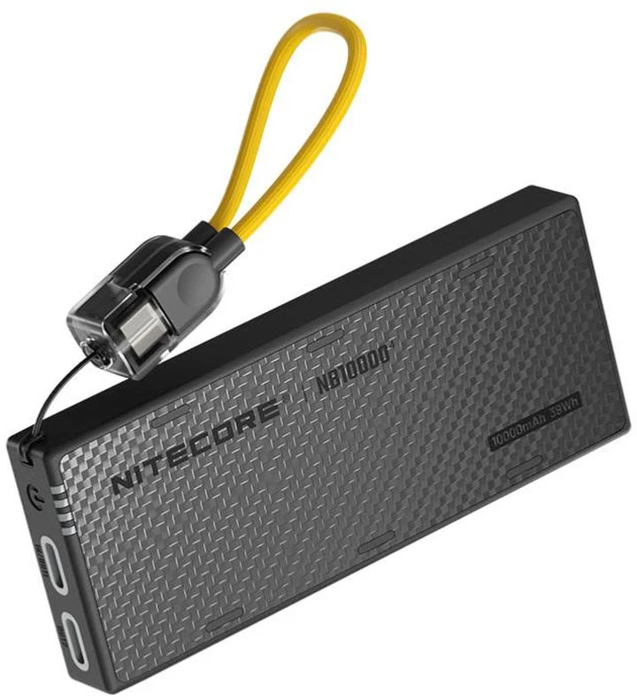 „Nitecore NB10000 Carbon Gen4“ išorinė baterija